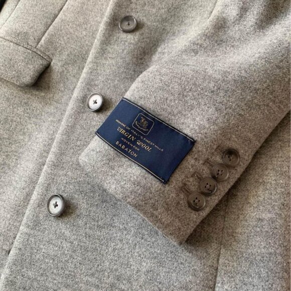 Babaton Virgin Wool Coat - XXS - Picture 2 of 4